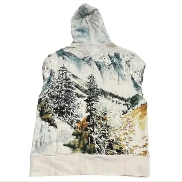 Nwt Tommy Hilfiger Landscape Hoodie Medium - Picture 3 of 8